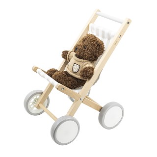 Doll stroller - grey - Viga